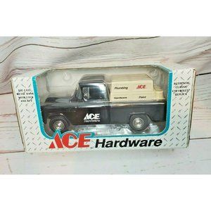 Vintage Ace Hardware 1955 Chevrolet Cameo ERTL 1994 Die Cast Metal Truck Bank